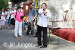 Království perníku 2009 - dražba perníkových zvířátek ve prospěch MŠ v Rábech