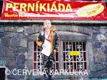 Perníkiáda 2009 - předání perníkijských medailí za Běh za drakem na hrad